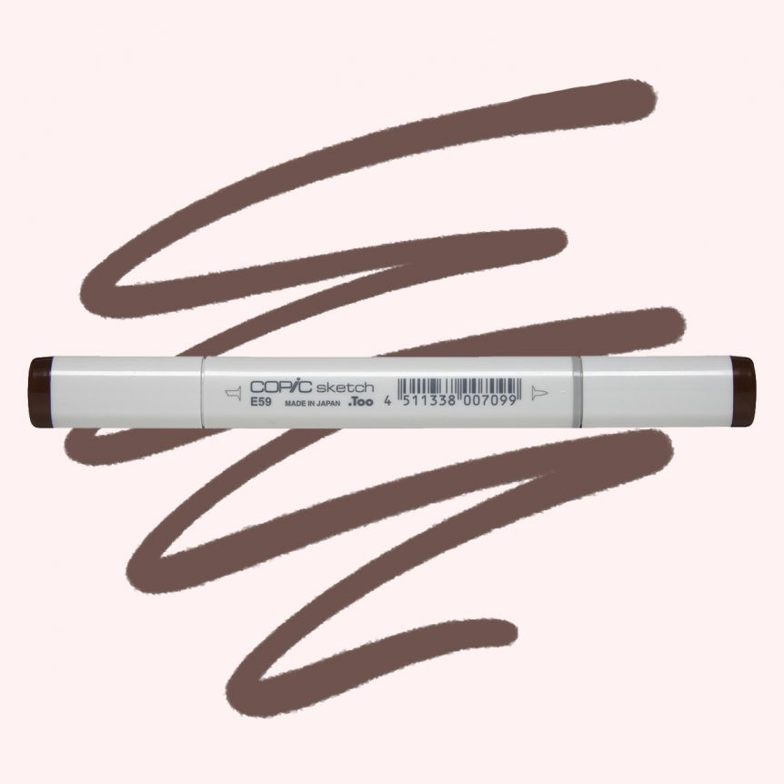 COPIC Sketch Marker E59 - Walnut
