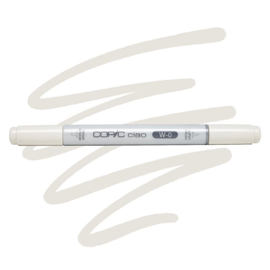 COPIC Ciao Marker W0 - Warm Gray 0
