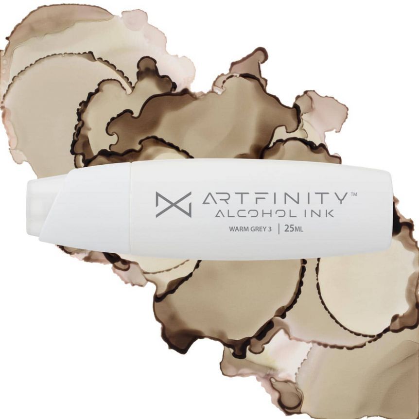 Artfinity Alcohol Ink - Warm Grey 3 WG3, 25ml