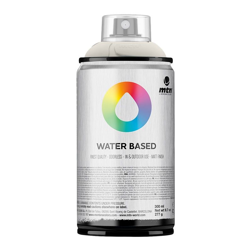 Montana Colors Water Based 300 Spray Paint: Low Odor, Water Soluble Formula  for Indoor and Outdoor Use