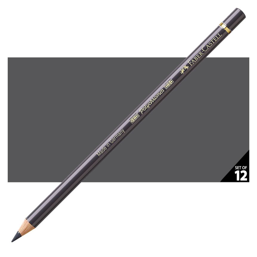 Faber-Castell Polychromos Pencil, No. 275 - Warm Grey VI (Box of 12)