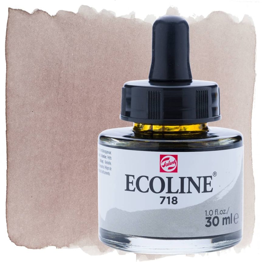 Ecoline Liquid Watercolor 30ml Pipette Jar Warm Grey