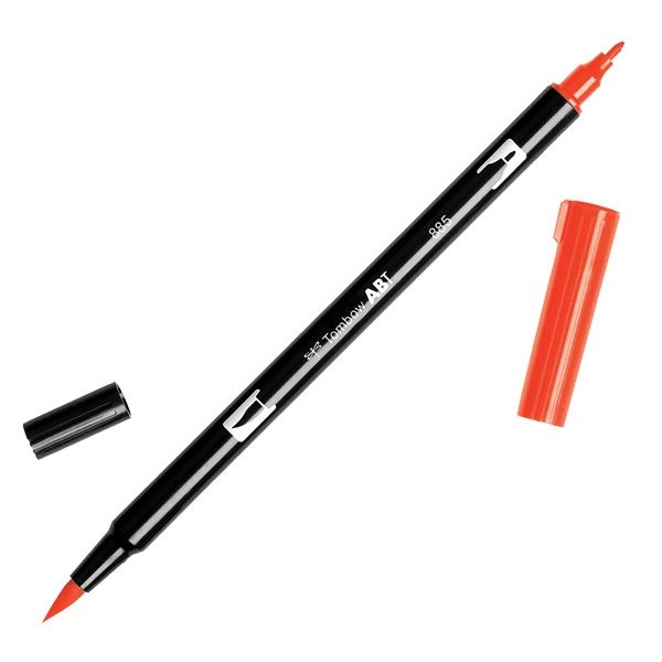 Tombow Brush Pen No. 885 Individual - Warm Red