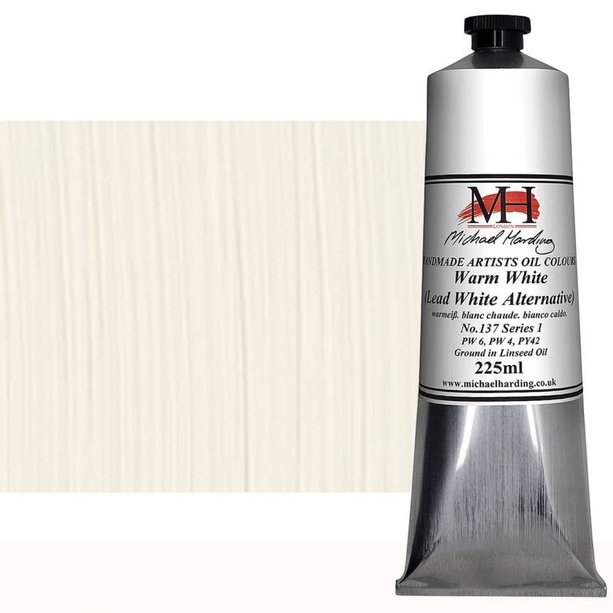 Michael Harding Handmade Artists Oil Color 225ml - Warm White