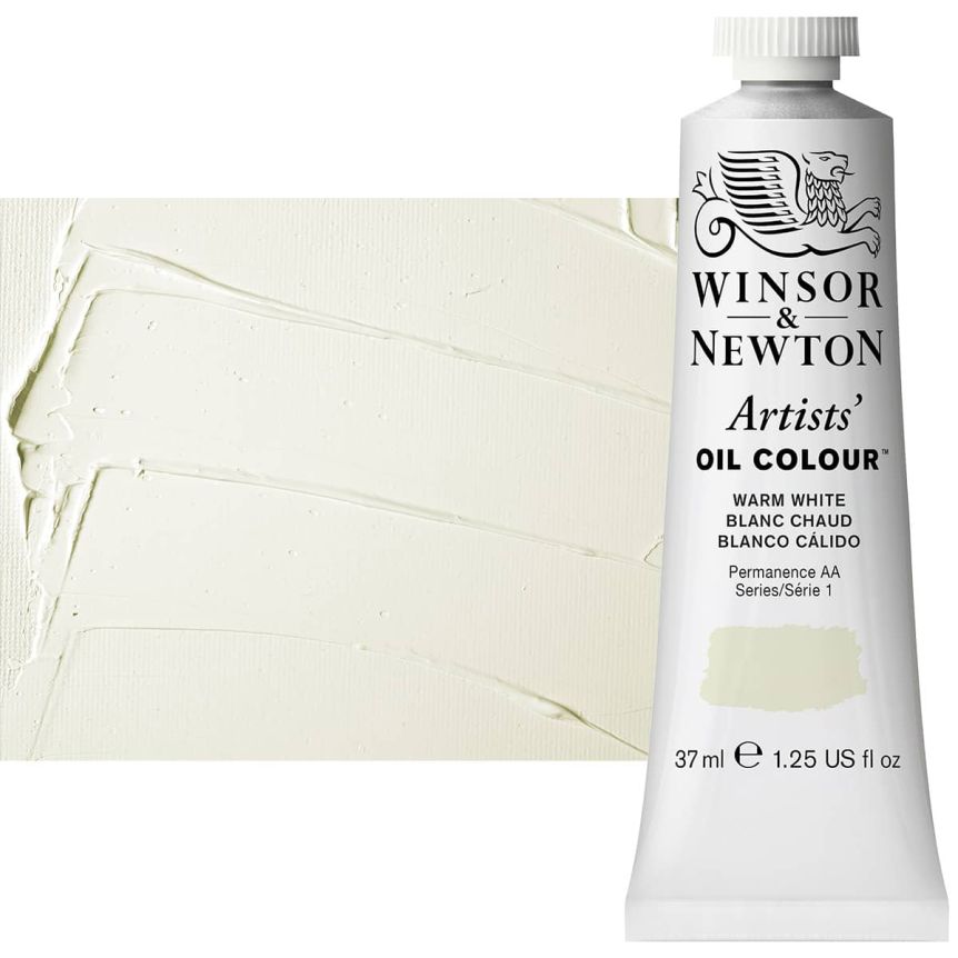 Winsor & Newton Artists' Oil - Warm White, 37ml Tube