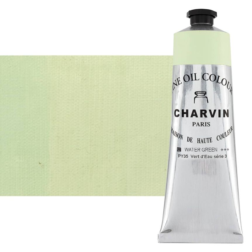 Water Green 150ml Tube Fine Artists Oil Paint by Charvin
