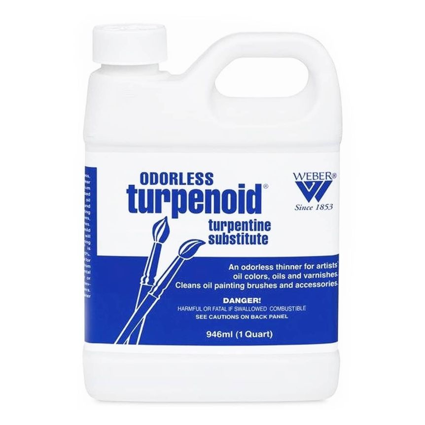 Weber Odorless Turpenoid, 4 Fl Oz (Pack of 1)