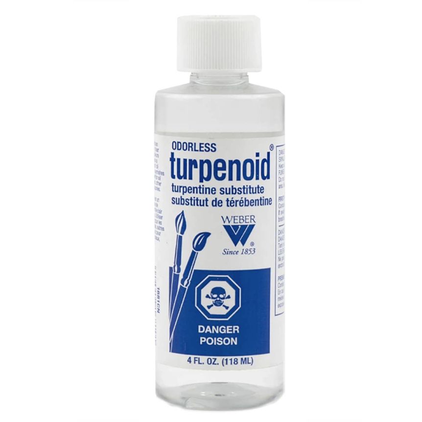 Weber Odorless Turpenoid 4oz Bottle