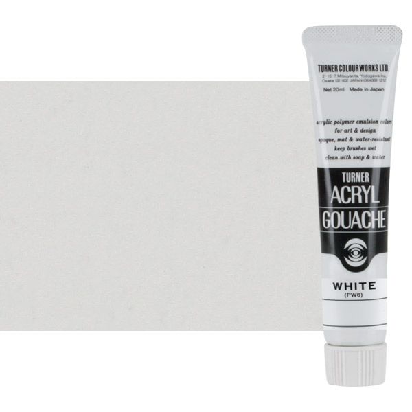 Turner Artist Acryl Gouache - White, 20ml