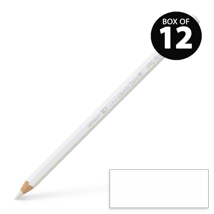 Albrecht Durer Watercolor Pencils White No. 101, Box of 12