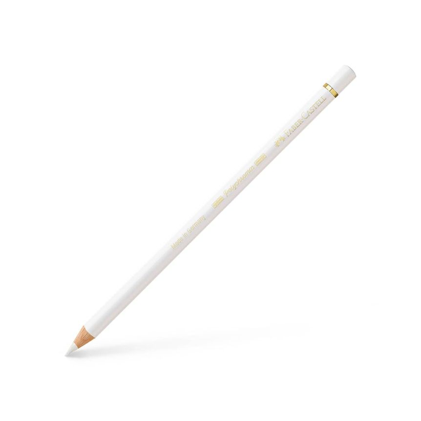 Faber-Castell Polychromos Pencil, No. 101 - White
