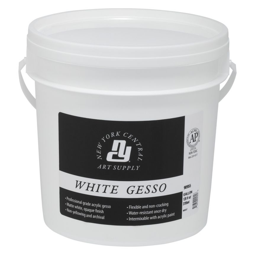 White cheap gesso paint