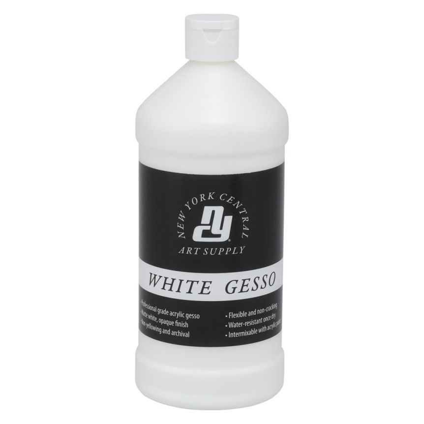 32oz New York Central White Gesso