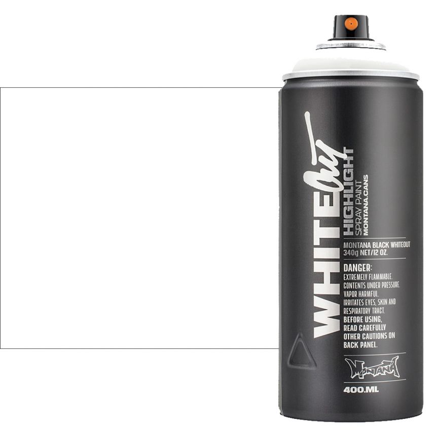 Montana BLACK - Nitro-Combi WHITEOUT (Matte), 400ml Spray Can