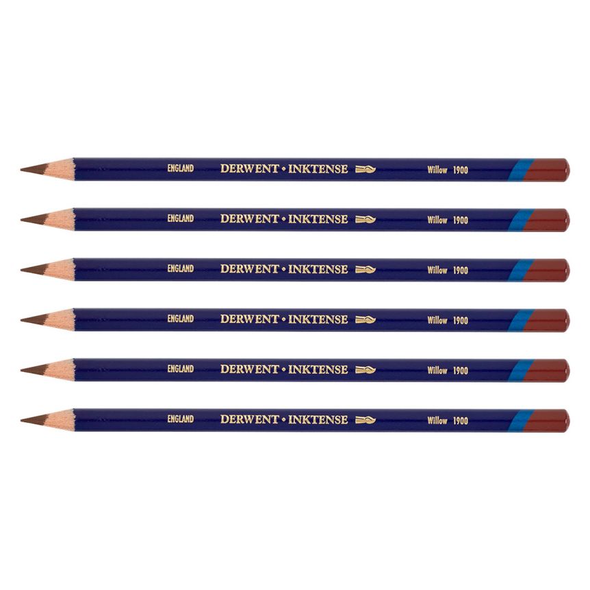 Derwent Inktense Pencil - Willow (Box of 6)