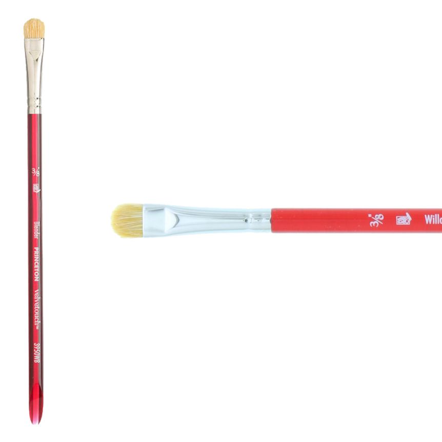  Princeton Velvetouch™ Series 3950 Synthetic Blend Brush 3/8" Willows Blender
