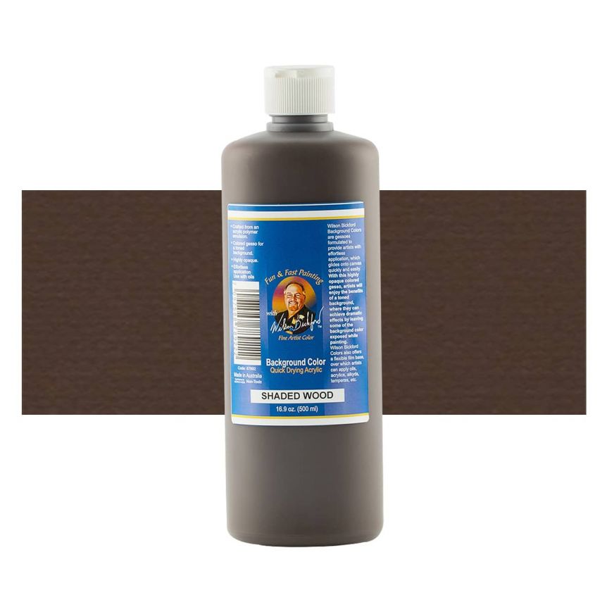 Wilson Bickford Background Color 500ml Bottle - Shaded Wood