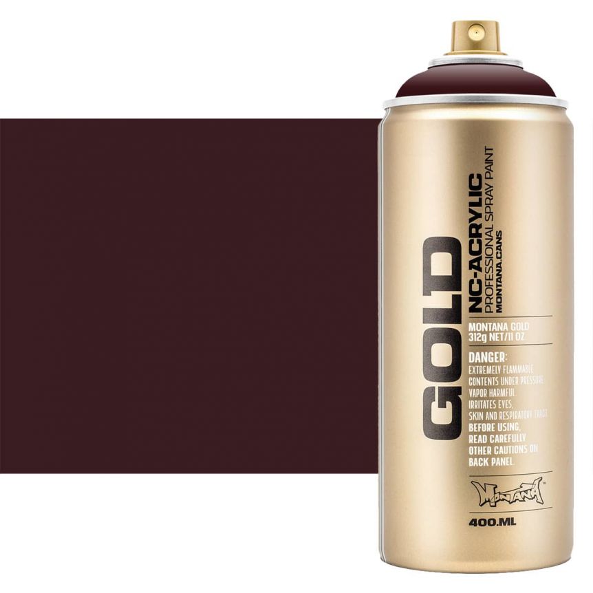 Montana GOLD Acrylic Professional Spray Paint 400 ml - Wine Red
