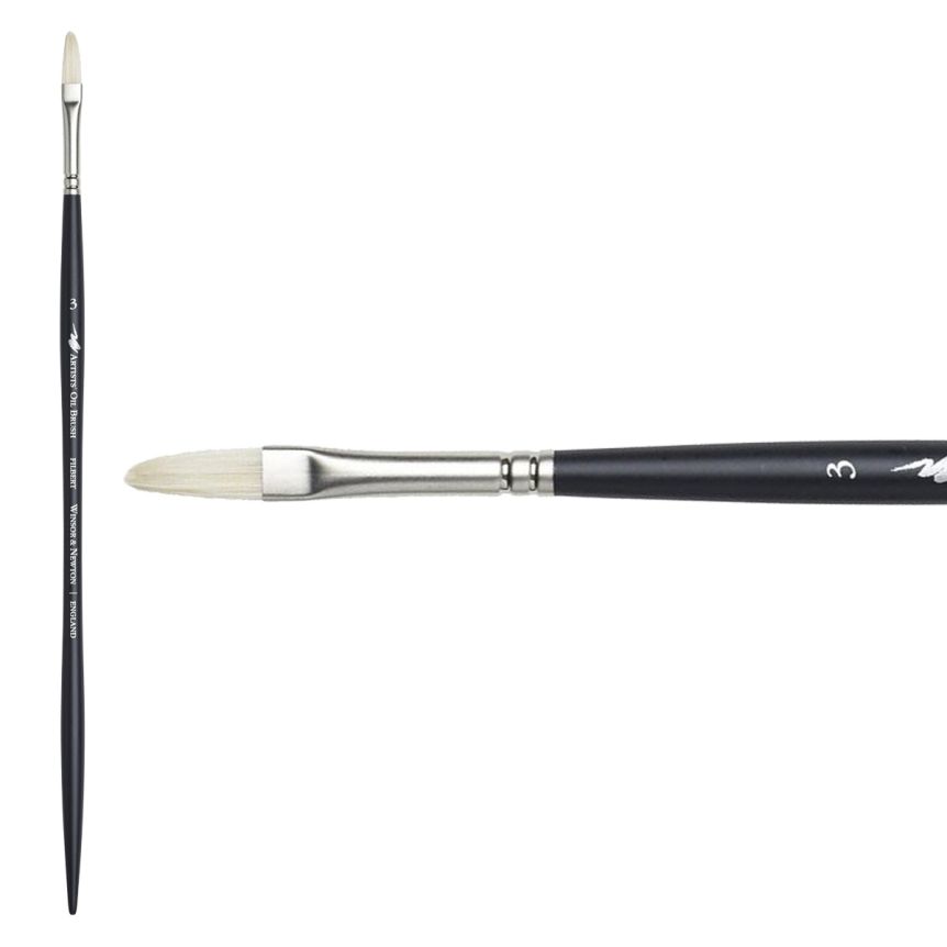 Winsor & Newton Artists Oil Chungking Brush Filbert #3
