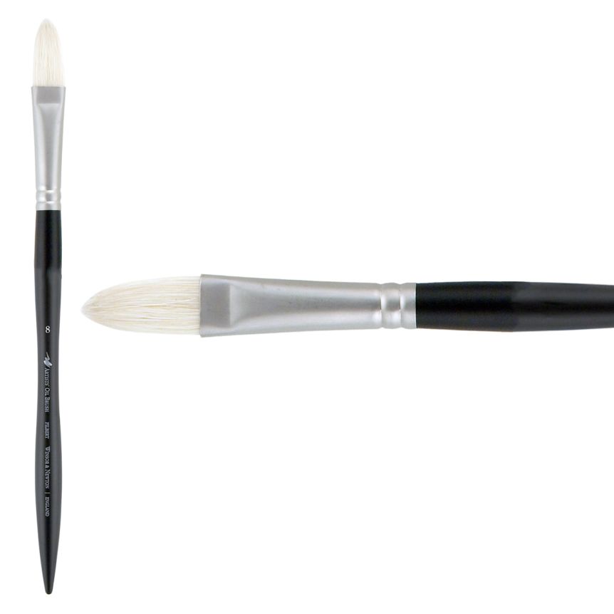 Winsor & Newton Artists Oil Chungking Brush Filbert #8