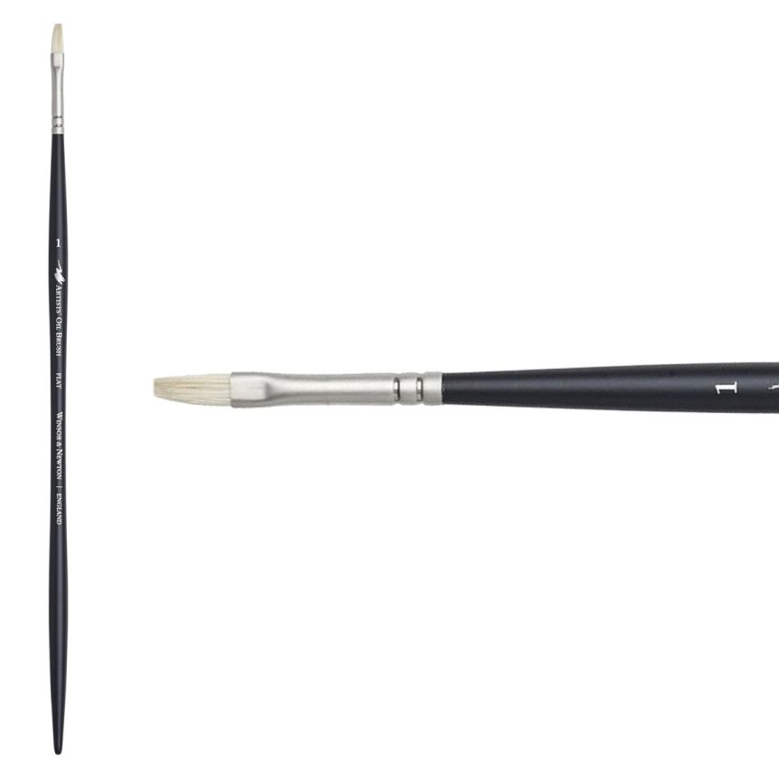 Winsor & Newton Artists Oil Chungking Brush Flat #1