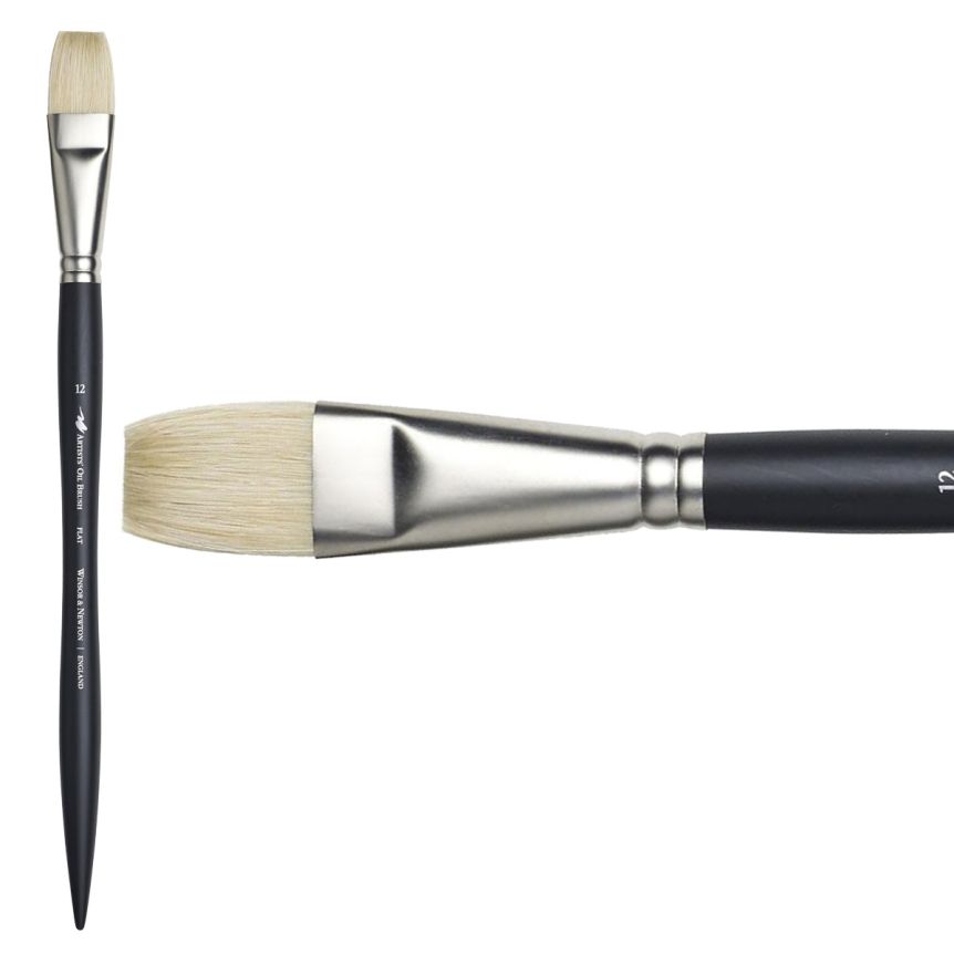 Winsor & Newton Artists Oil Chungking Brush Flat #12