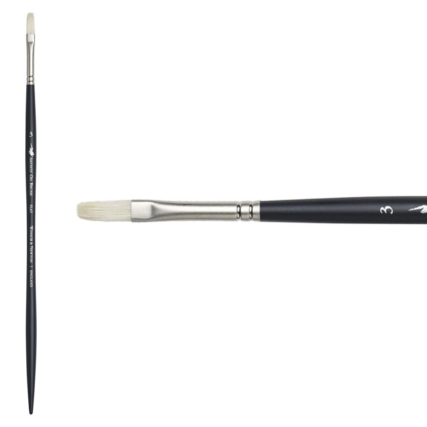 Winsor & Newton Artists Oil Chungking Brush Flat #3