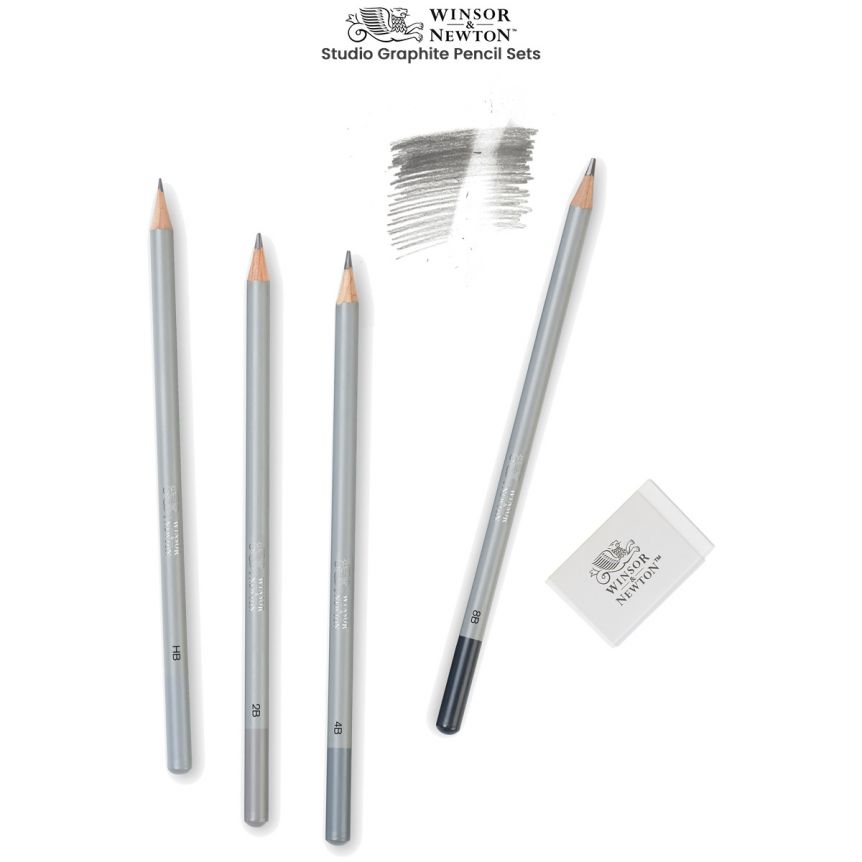 Winsor & Newton Studio Collection 12 Graphite Pencil Set