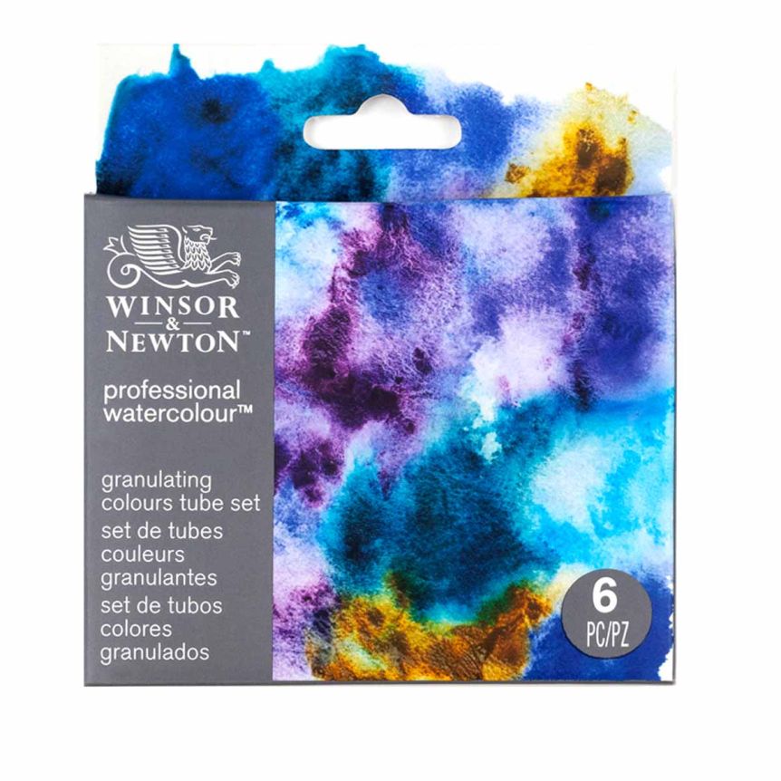 Winsor Newton Pro Watercolor Granulating Set of 6, 5ml