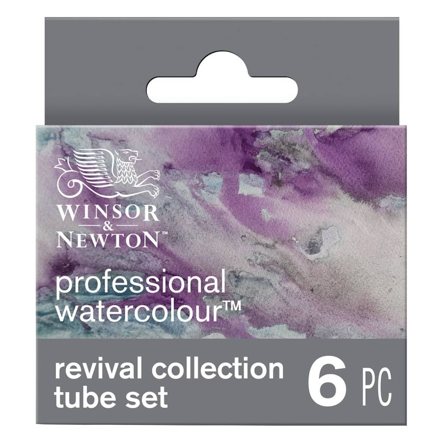 Winsor & Newton Pro Watercolor Revival Collection Set of 6, 5ml Tubes