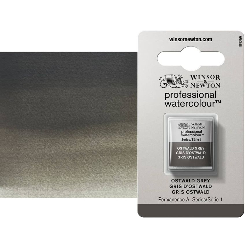 Winsor & Newton Professional Watercolor Half Pan - Ostwald Grey