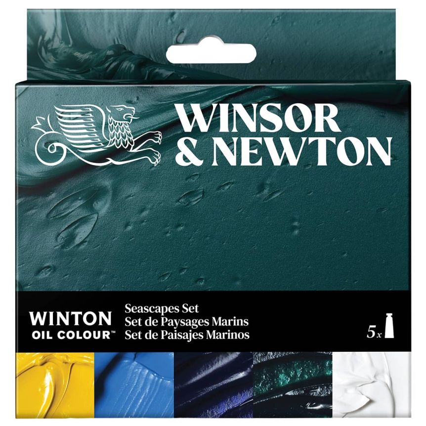 Winsor & Newton Winton Oil Color -  Seascape Set of 5, 37 ml Tubes
