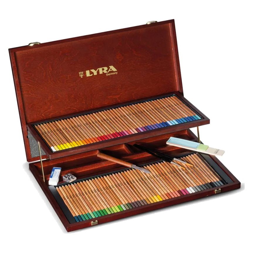  Lyra Rembrandt Polycolor Colored Pencils - 24 Professional  Colored Pencils for Artists and Students - Vibrant Smooth Colored Pencils  for Drawing Coloring Sketching Portraiture and More : Everything Else