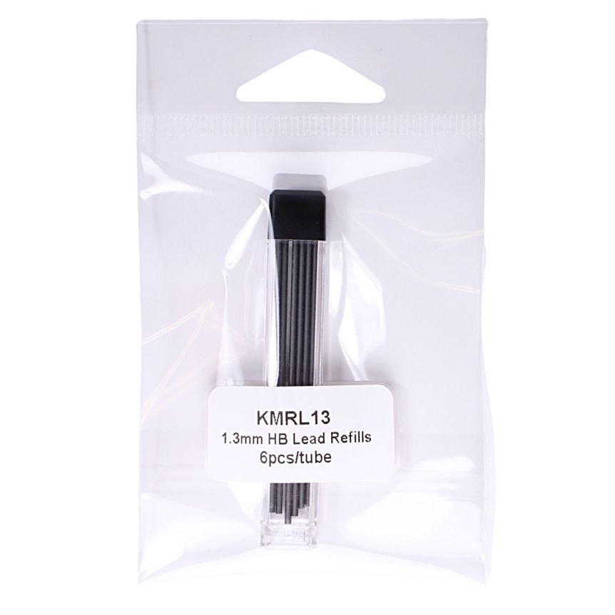 Yasutomo Artist Mechanical Pencil 1.3mm HB Lead (Pack of 6)