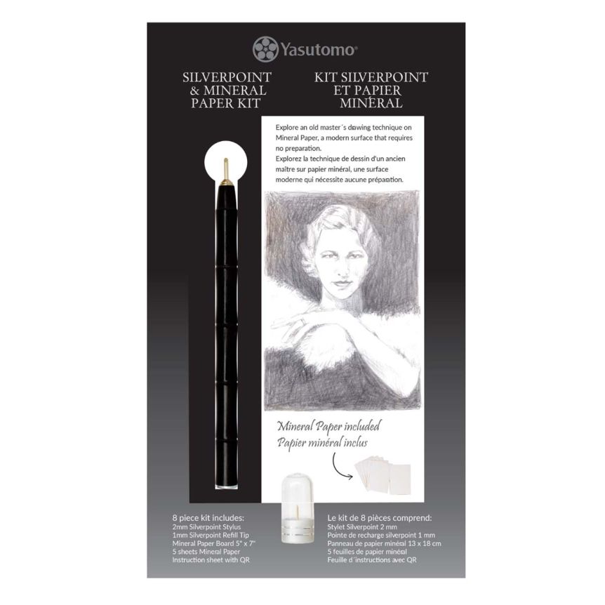 Yasutomo Silverpoint & Mineral Paper Kit