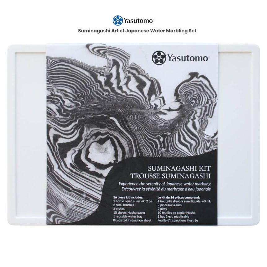 Yasutomo Suminagashi - Japanese Water Marbling Set