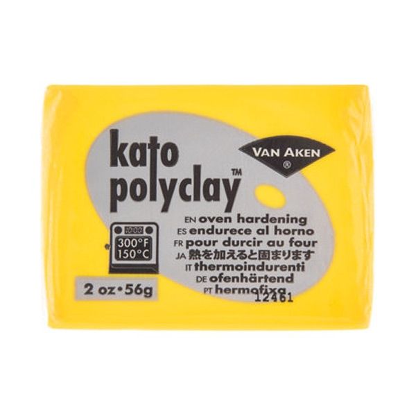 Van Kato Polyclay 2oz Yellow | Jerry's Artarama