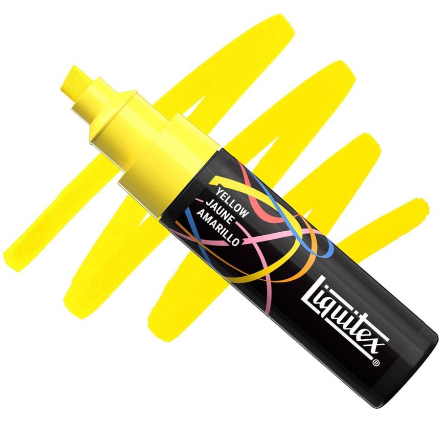 Liquitex Marker - Yellow, Chisel Tip, 8 mm