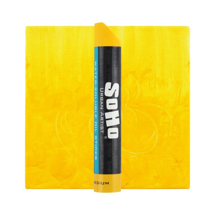 SoHo Water-soluble Oil Stick - Yellow Medium, 37ml