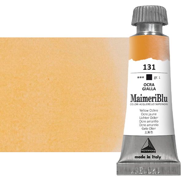 MaimeriBlu Artists Watercolor - Yellow Ochre, 12ml
