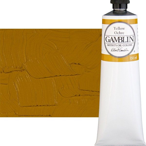 Gamblin Artist's Oil Colors 37ml Yellow Ochre