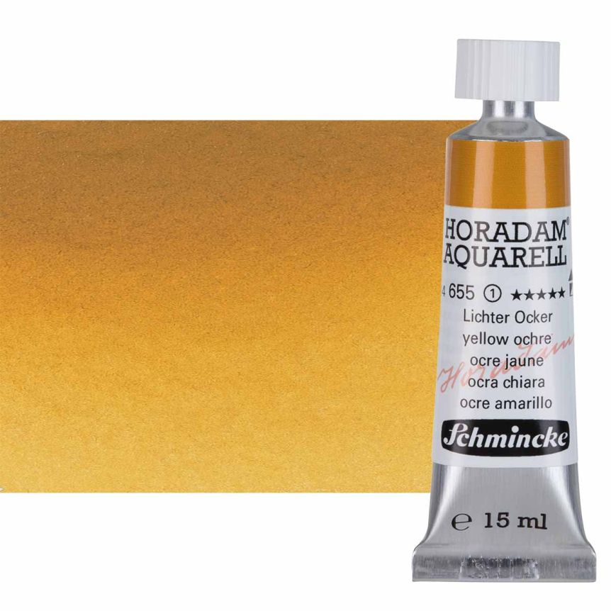 Schmincke Horadam Watercolor - Yellow Ochre, 15 ml