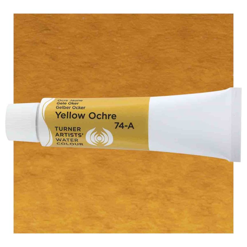 Turner Professional Watercolor - Yellow Ochre, 15ml Tube