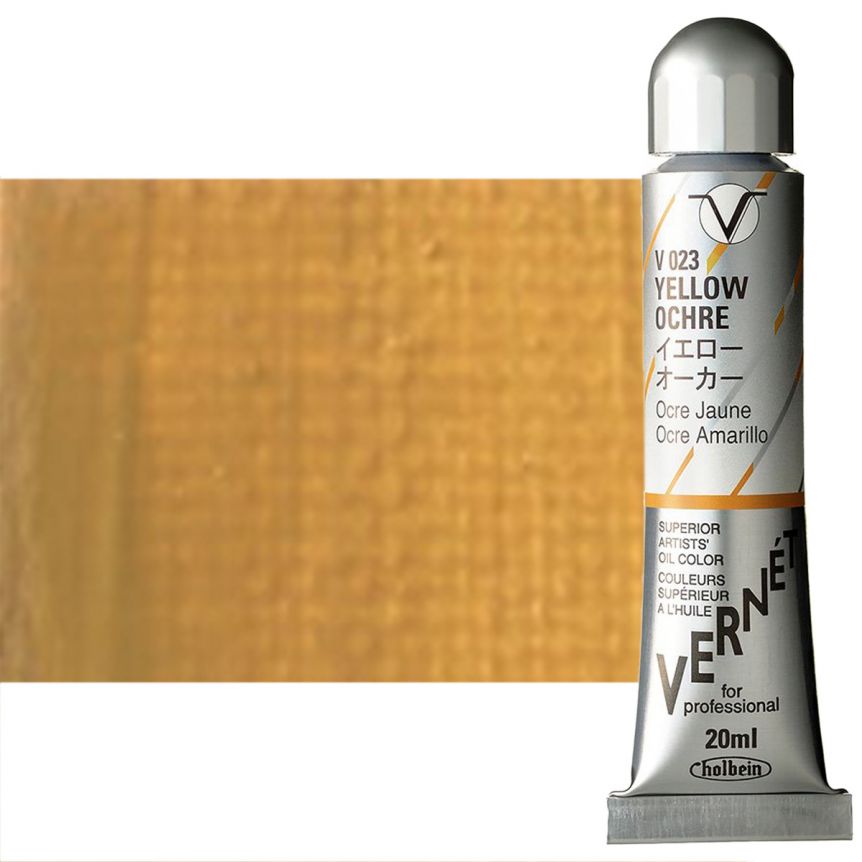 Holbein Vern?t Oil Color 20 ml Tube - Yellow Ochre
