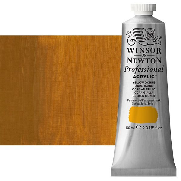 Winsor & Newton Professional Acrylic Yellow Ochre 60 ml