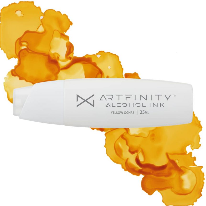 Artfinity Alcohol Ink - Yellow Ochre Y4-2, 25ml