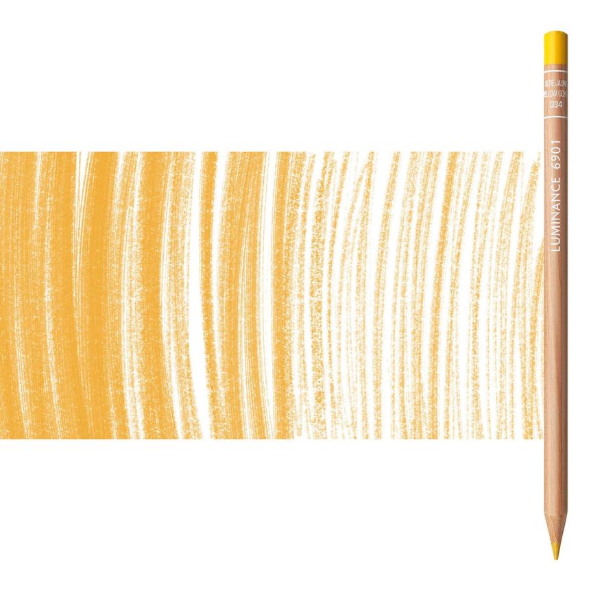 Caran d'Ache Luminance Pencil Yellow Ochre