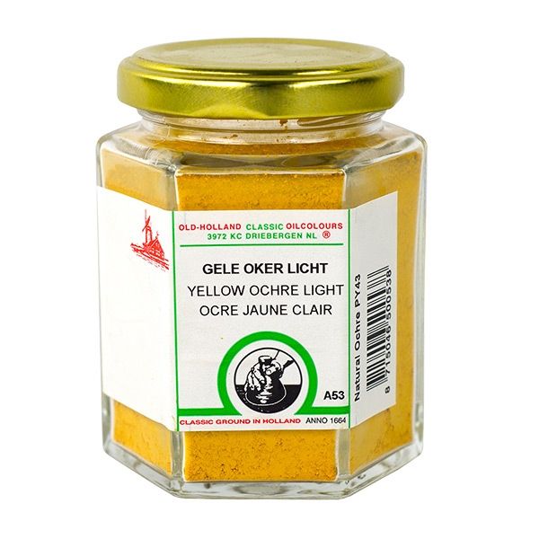 Old Holland Classic Pigment Yellow Ochre Light 90g