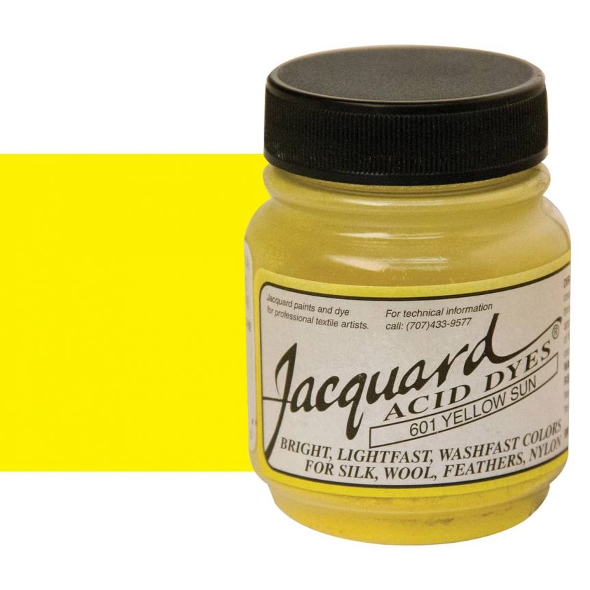 Jacquard Acid Dye 1/2 oz Sun Yellow