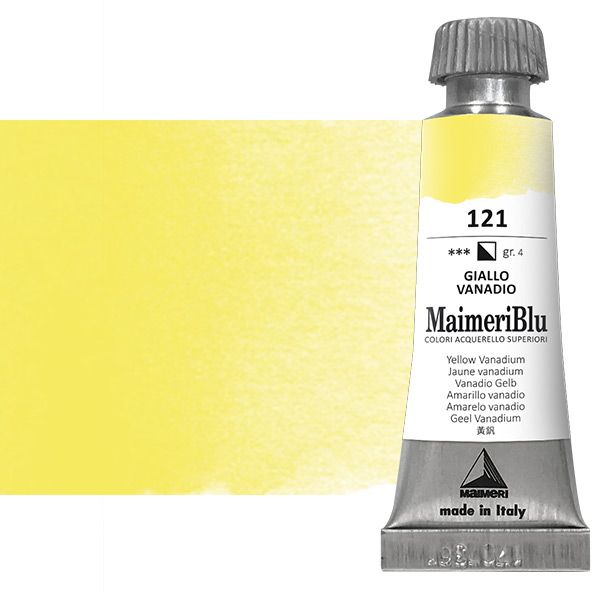 MaimeriBlu Artists Watercolor - Yellow Vanadium, 12ml